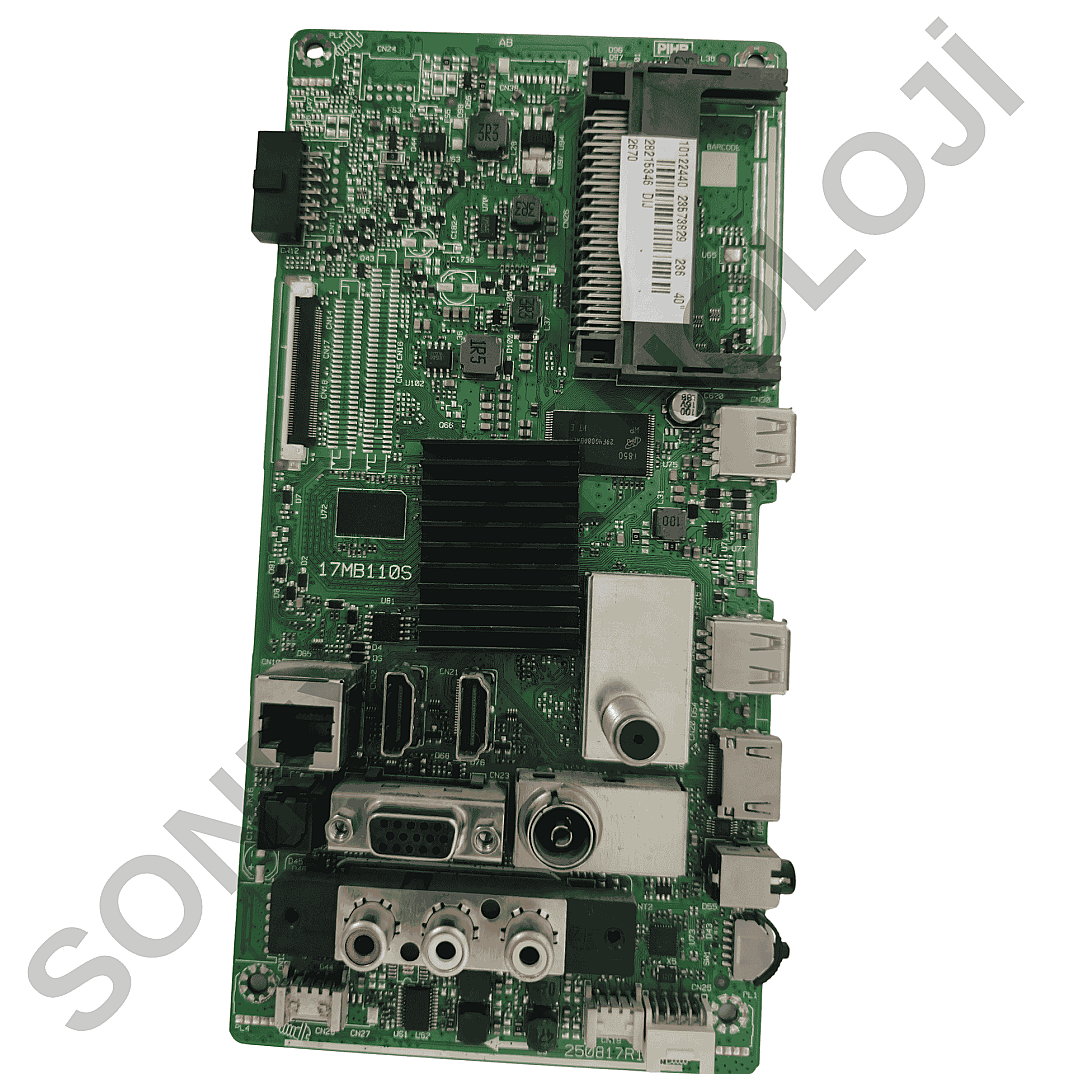 17MB110S, 23505977, VESTEL SMART 43FD7350, Main Board, VES430UNDL-2D-N12 - 1