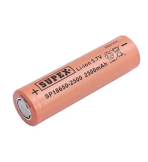 18650-2500mAh 3.7V Li-Ion pil - 2