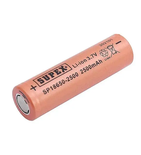 18650-2500mAh 3.7V Li-Ion pil - 2