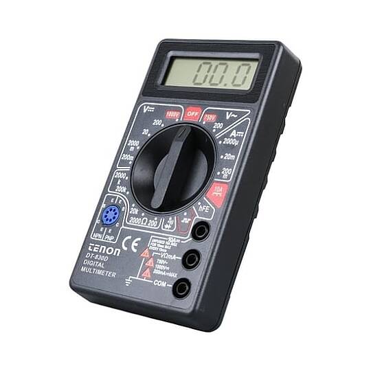 DT-830D Siyah Dijital Multimetre - 3