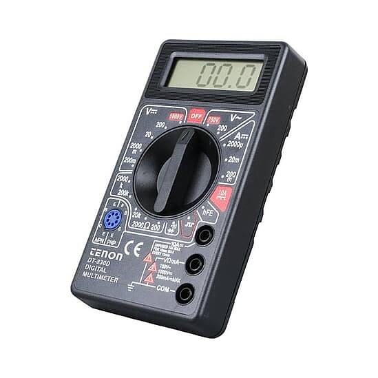 DT-830D Siyah Dijital Multimetre - 3
