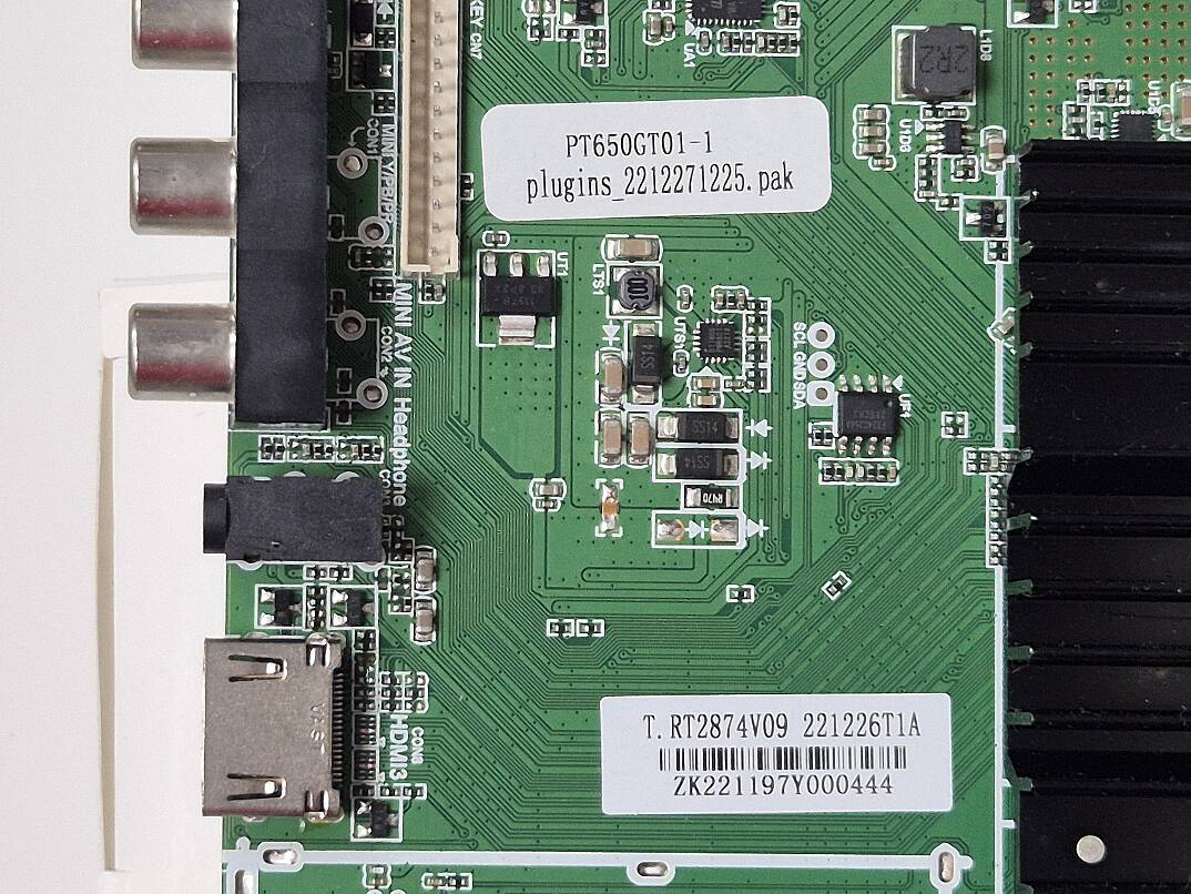 HL.T.RT2874V0.9 ONVO OV65500, OV75F500 - 3