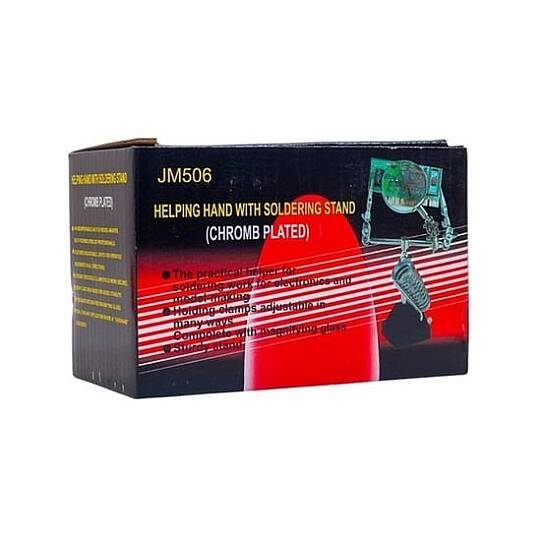 JM506 3 Konumlu Büyüteçli Havya Standı - 2